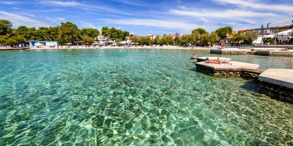 blauer Strand Vodice