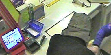 Räuber mit heißem Backblech vertrieben