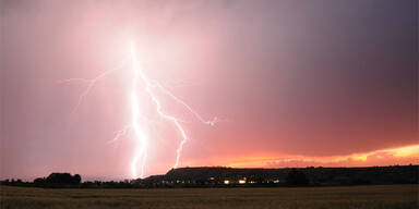 Schwere Gewitter mit 40 Liter Regen