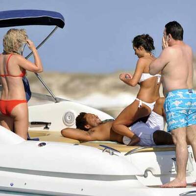 Fun in the sun: James Blunts heiße Sommerspiele