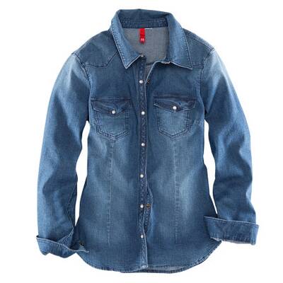 Jeanshemd feiert Comeback