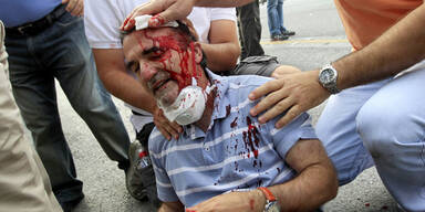 Frust und blinde Wut in Athen