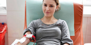 Groteske um Blutspende