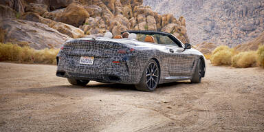 Hier fährt das neue BMW 8er Cabrio