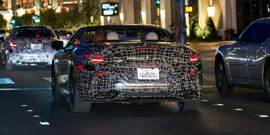 Hier fährt das neue BMW 8er Cabrio
