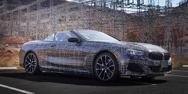 Hier fährt das neue BMW 8er Cabrio