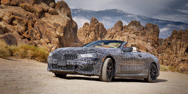 Hier fährt das neue BMW 8er Cabrio