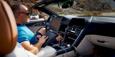 Hier fährt das neue BMW 8er Cabrio