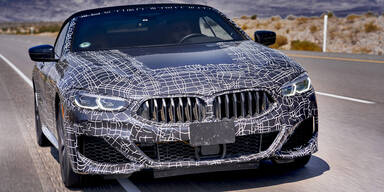 Hier fährt das neue BMW 8er Cabrio