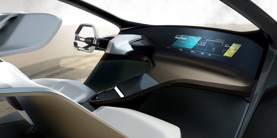 Hässliche BMW-Studie zeigt Cockpit der Zukunft
