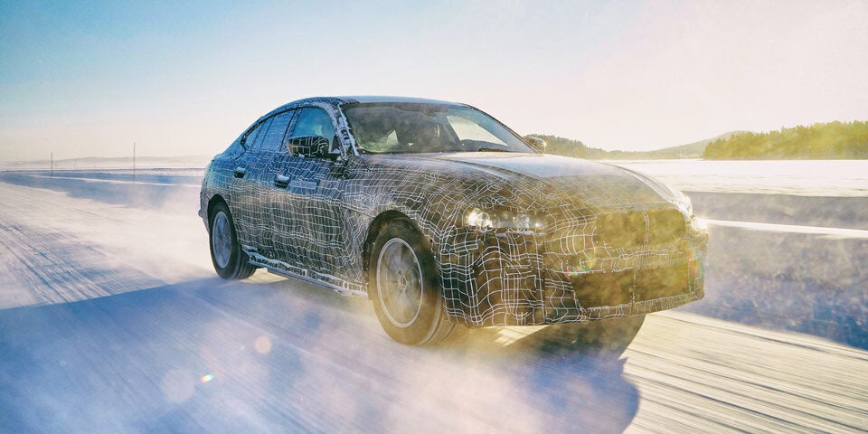 BMW testet i4 und elektrischen X3