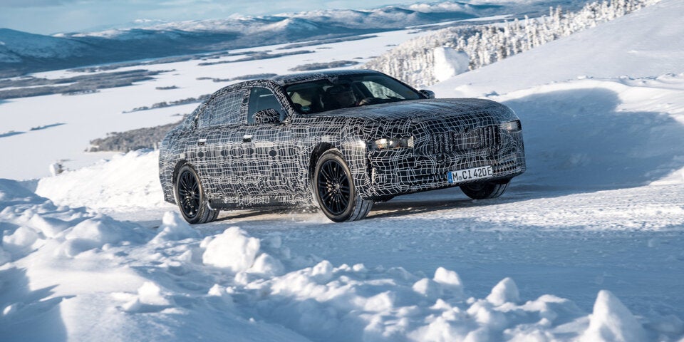 BMW testet den i7: Erste Infos zum Elektro-7er
