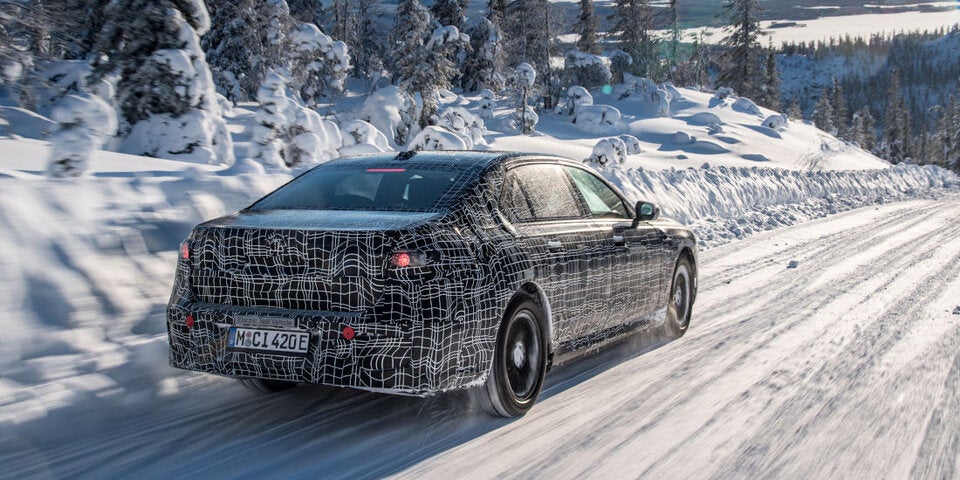 BMW testet den i7: Erste Infos zum Elektro-7er