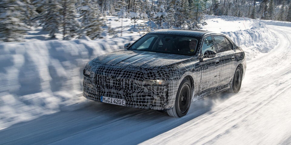 BMW testet den i7: Erste Infos zum Elektro-7er