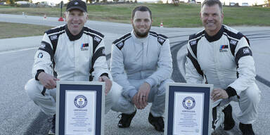 M5 beim 8-Stunden-Dauerdrift aufgetankt