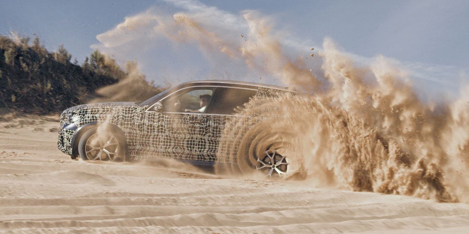 Hier fährt der völlig neue BMW X5 (2018)