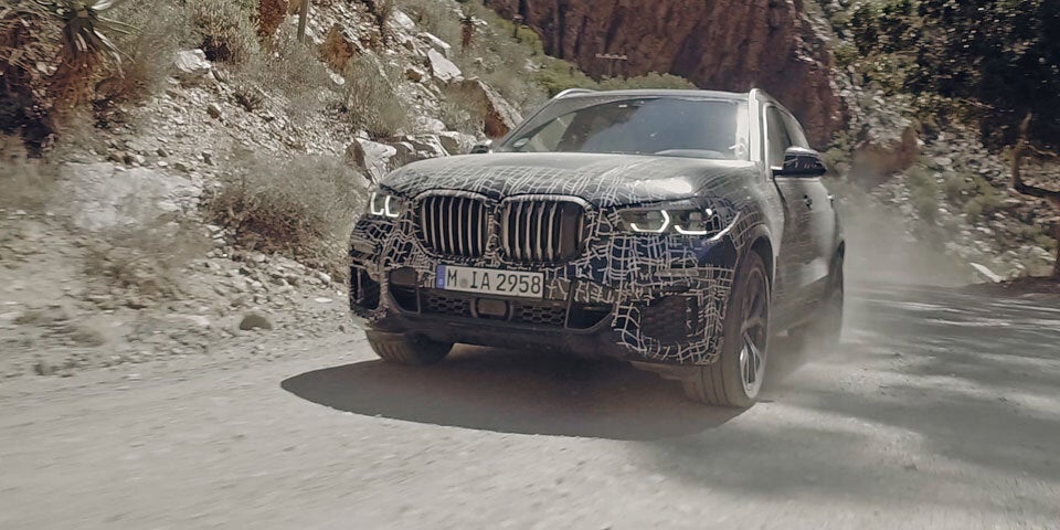 Hier fährt der völlig neue BMW X5 (2018)