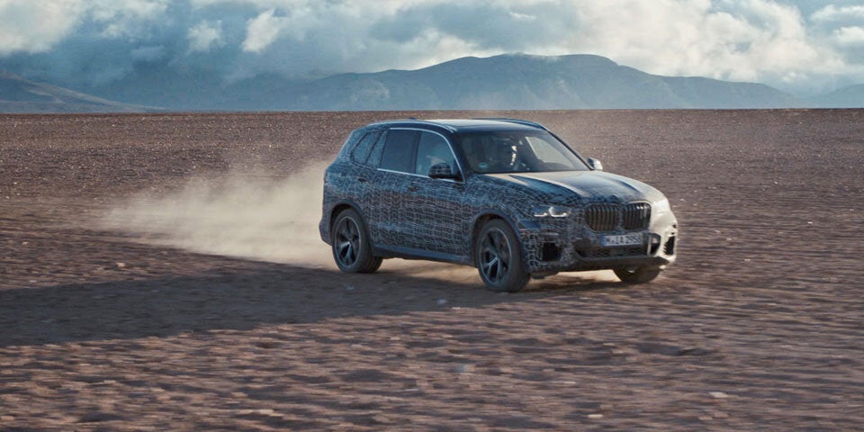 Hier fährt der völlig neue BMW X5 (2018)