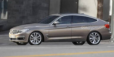Erwischt: So kommt der neue BMW 3er GT