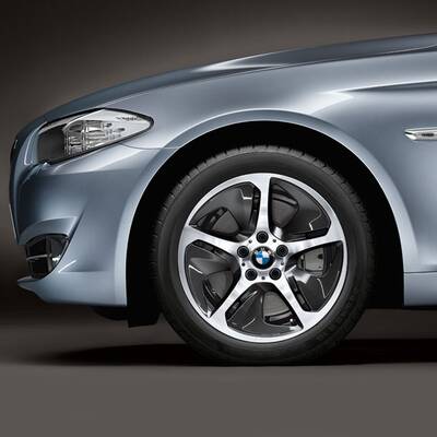 5er BMW mit Hybrid-Antrieb