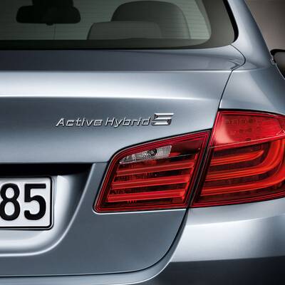 5er BMW mit Hybrid-Antrieb