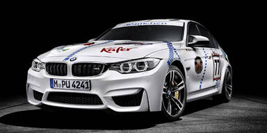 Aktueller BMW M3 im „Wiesn“-Look