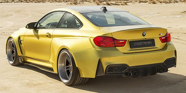 Der breiteste BMW M4 der Welt