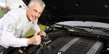 Fußballlegende testet den BMW 5er GT