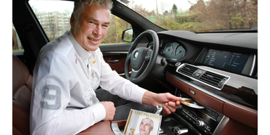 Fußballlegende testet den BMW 5er GT