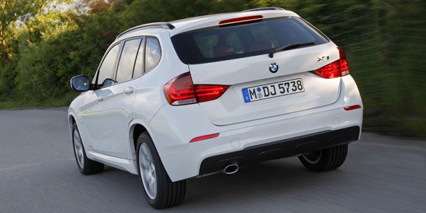 BMW X1 mit sparsamen TwinTurbo 4-Zylindern