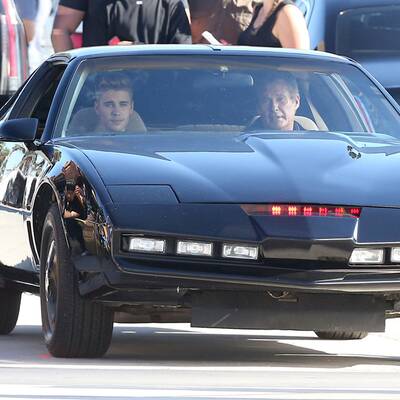 Justin Bieber: Musikvideodreh mit David Hasselhoff 