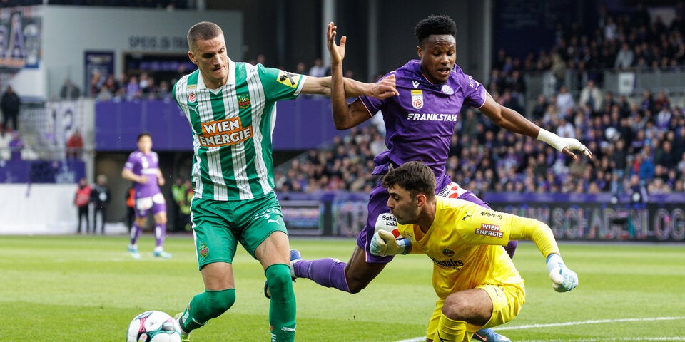 Austria Wien gegen Rapid