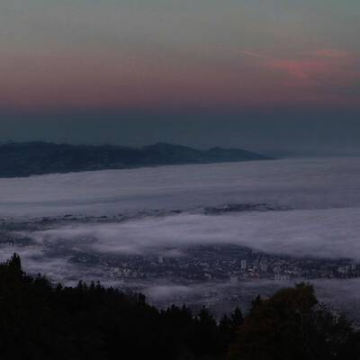 Wolfgangsee, Blick Richtung Bad Ischl