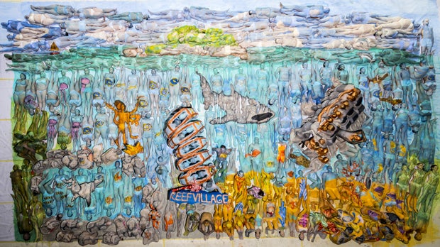 Bodypainting-Weltrekord in Wien gebrochen