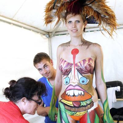 Body Painting Festival in Pörtschach