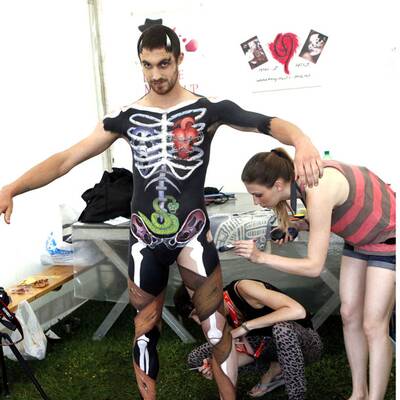 Body Painting Festival in Pörtschach