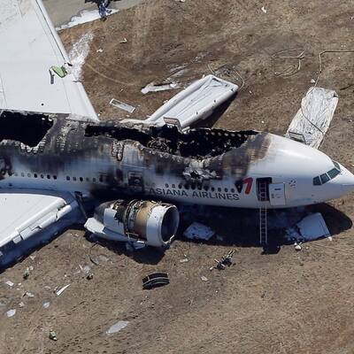 Horror-Crash mit Boeing 777