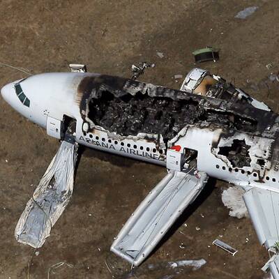 Horror-Crash mit Boeing 777