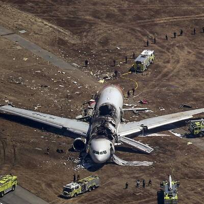 Horror-Crash mit Boeing 777