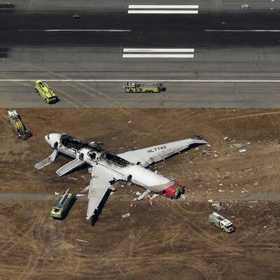Horror-Crash mit Boeing 777