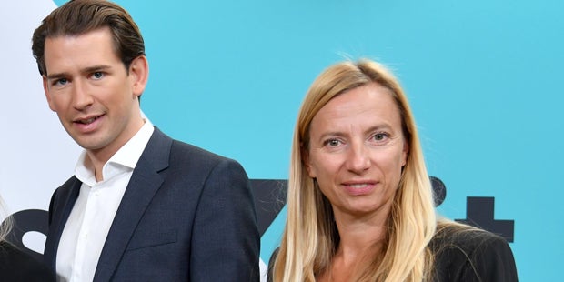 Die neuen türkis-blauen Minister