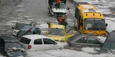 Eissturm legt Kolumbiens Hauptstadt lahm