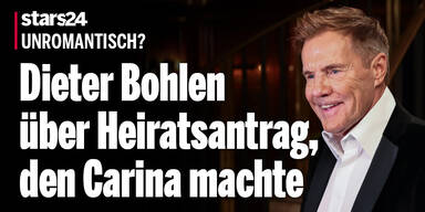 „Unromantisch!“ Dieter Bohlen über den Heiratsantrag, den Carina machte