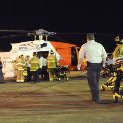 Bohrinsel explodiert