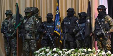 Knapp 33 Tonnen Kokain in Bolivien 2023 beschlagnahmt