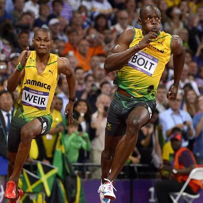 So holte Bolt Gold über 200 m