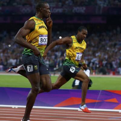 So holte Bolt Gold über 200 m