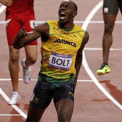 So holte Bolt Gold über 200 m
