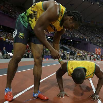 So holte Bolt Gold über 200 m