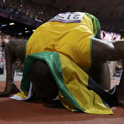 So holte Bolt Gold über 200 m